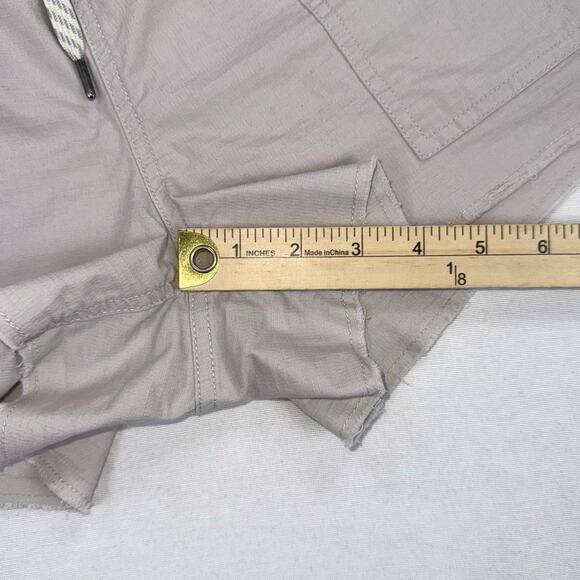 Vuori Women's Vintage Ripstop Drawstring Short Small Gray Outdoors - Picture 9 of 12